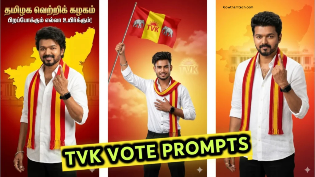 TVK Style Photo Editing Tamilaga Vetri Kazhagam Edit Tutorial